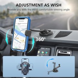 JOEAIS Samochodowy uchwyt na telefon komórkowy, obracany o 360°