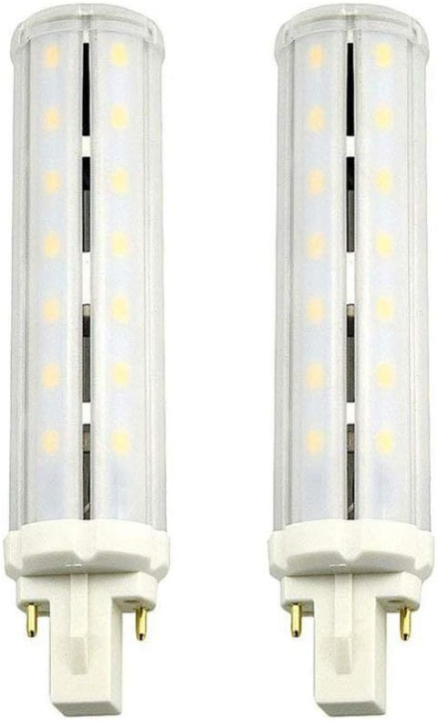 LuxVista 13W G24 LED lampa PLC 2-PIN 360 stopni, ciepła biel 30W