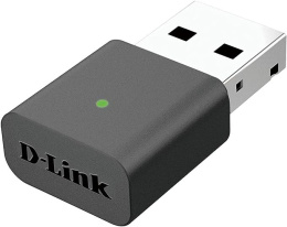 D-Link N300 Modem Bezprzewodowy Usb, 300 Mbps, Czarny N300 (nano)