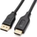 Kabel połączeniowy AmazonBasics, DisplayPort na HDMI, 1,8 m