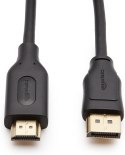 Kabel połączeniowy AmazonBasics, DisplayPort na HDMI, 1,8 m