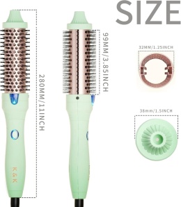 K&K Szczotka Termiczna, Podgrzewana Okrągła Szczotka 32mm