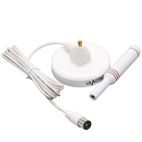 LEADSIGN Przenośna antena telewizyjna wewnątrz/na zewnątrz z magnetyczną podstawą LEADSIGN Przenośna antena telewizyjna wewnątrz/na zewnątrz z magnetyczną podstawą