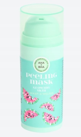 Maseczka peeling do twarzy z kwasami AHA i BHA- Arbuz