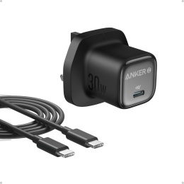 Anker Zolo USB-C ładowarka ścienna (30W) UK PLUS ADAPTER