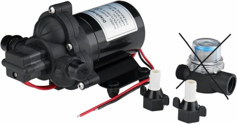 Pompa membranowa samozasysająca KROAK 12 V Pompa membranowa samozasysająca KROAK 12 V