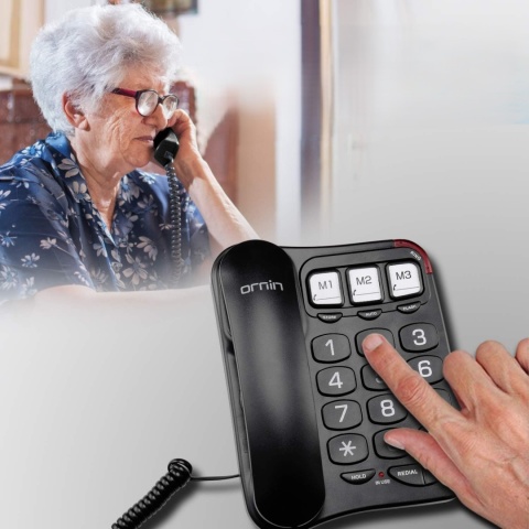Telefon stacjonarny dla osób starszych Telefon stacjonarny dla osób starszych