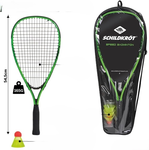 Zestaw do Speedmintona 2Rakiety 3Lotki Pokrowiec