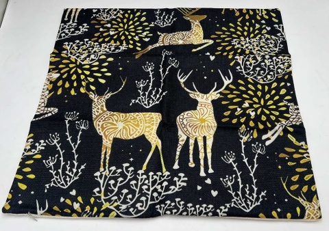 Poszewki Komplet świąteczny na poduszki 50x50 Zestaw 4 szt.