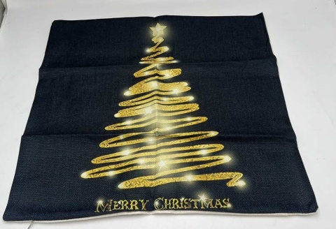 Poszewki Komplet świąteczny na poduszki 50x50 Zestaw 4 szt.