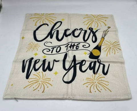 Poszewki Komplet świąteczny na poduszki 50x50 Zestaw 4 szt.