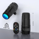 20W reflektor punktowy z pilotem, reflektory LED RGBWYP+Cyjan DJ
