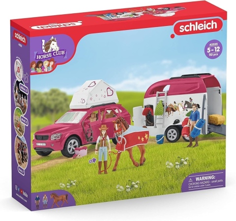 SCHLEICH 42535 Horse Club: Samochód SUV i przyczepa na przygodę z koniem