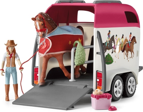 SCHLEICH 42535 Horse Club: Samochód SUV i przyczepa na przygodę z koniem