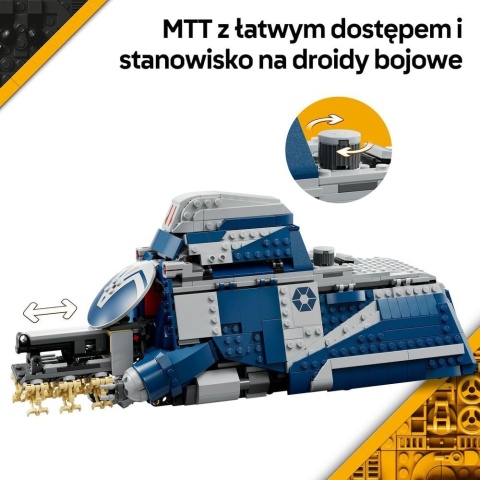 LEGO Star Wars Transporter MTT Separatystów z bitwy o Felucję 75435