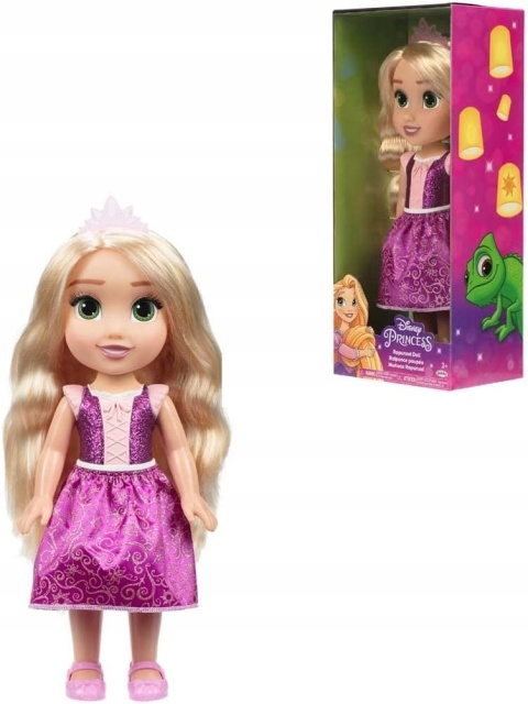 LALKA DISNEY PRINCESS ROSZPUNKA KSIĘŻNICZKA Złotowłosa 35 cm