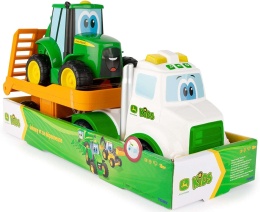 Tomy John Deere Laweta z Johnym z dźwiękiem 47207