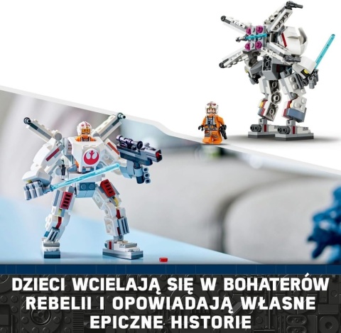 LEGO Star Wars 75390 StarWars 75390 Kostium robota X-wing Luke'a Skywalkera