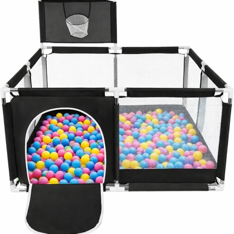 KOJEC Z KOSZEM SUCHY BASEN DLA DZIECI