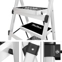 Drabina Składana 4 Stopniowa Stalowa Domowa Drabinka Wysoka Jakość