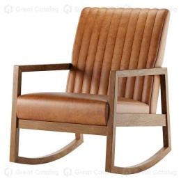 Fotel bujany Grand Office Wahson Skóra poliuretanowa