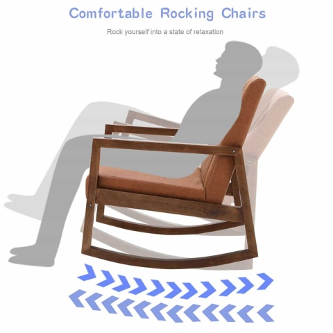 Fotel bujany Grand Office Wahson Skóra poliuretanowa