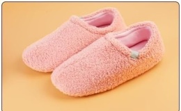 Damskie puszyste pełne kapcie- 40/41 OFFCUP