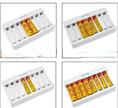 Ładowarka do baterii 8x AA AAA