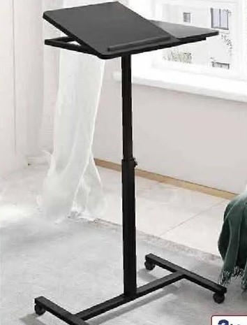 Stolik pod laptopa z regulacją wysokości z kółkami