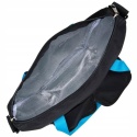 TORBA ROWEROWA SAKWA NA BAGAŻNIK DUNLOP 20L TERMICZNA CZARNA NIEBIESKA