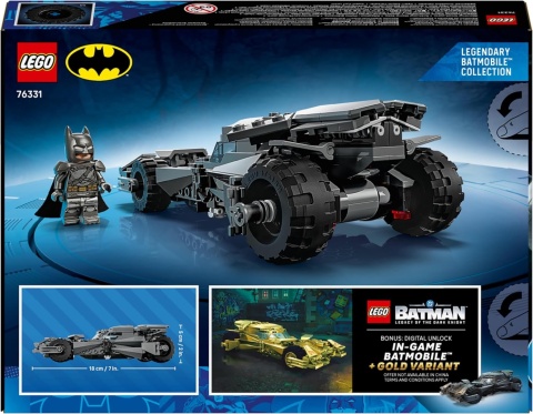 LEGO DC Batman: Batmobil z filmu Batman v Superman 76331