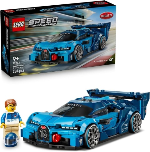 LEGO 77253 SPEED CHAMPIONS Hipersamochód sportowy Bugatti Vision GT