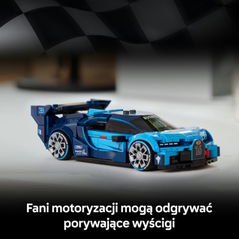 LEGO 77253 SPEED CHAMPIONS Hipersamochód sportowy Bugatti Vision GT