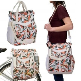 TORBA ROWEROWA SAKWA NA BAGAŻNIK DUNLOP 20L TERMICZNA CZARNA NIEBIESKA