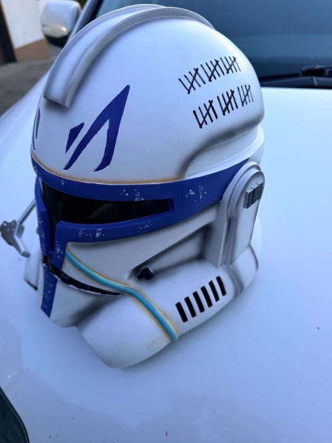 Hełm Kapitana Rexa z serii Star Wars cosplay replika