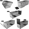 Duża pułapka na kunę.Amagabeli Garden Home Live Trap 78x26x29cm Animal Trap