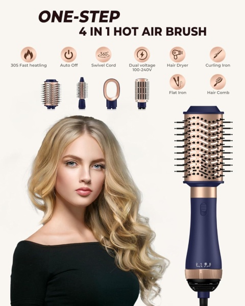 Suszarka do włosów UKLISS 4 w 1