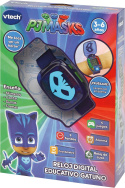 VTech Zegarek PJ Masks Gatuno, Smartwatch edukacyjny dla dzieci w wieku +3 lata, wersja ESP