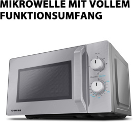 Toshiba Solo kuchenka mikrofalowa 20 l MW2-MM20PF(SL)