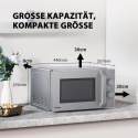 Toshiba Solo kuchenka mikrofalowa 20 l MW2-MM20PF(SL)