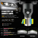 H7 żarówki LED do reflektorów, 16 000 lm, 90W, 6500 K, 12 V, 2 sztuki