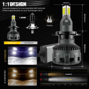 H7 żarówki LED do reflektorów, 16 000 lm, 90W, 6500 K, 12 V, 2 sztuki