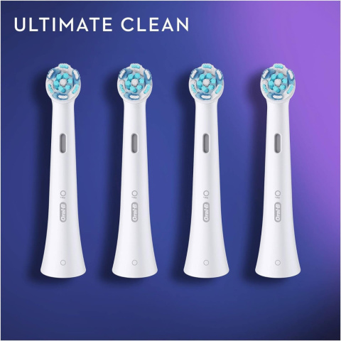 KOŃCÓWKA ORAL-B IO BLACK ULTIMATE CLEAN BIAŁA- 4 sztuki