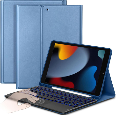 CACOE Etui na klawiaturę kompatybilne z iPad 9