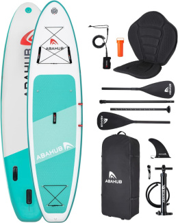 Abahub SUP nadmuchiwana deska do wiosłowania, 320 x 78 x 15 cm