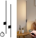 2 sztuki akumulatorowych lamp ściennych LED z pilotem zdalnego sterowania