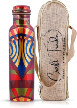 Zestaw Butelek na wodę pitną Miedziana Craft Trade 1000ml