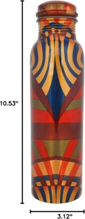 Zestaw Butelek na wodę pitną Miedziana Craft Trade 1000ml