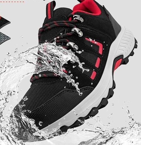 ODCKOI Męskie buty trekkingowe, wodoszczelne, lekkie, antypoślizgowe ODCKOI Męskie buty trekkingowe, wodoszczelne, lekkie, antypoślizgowe