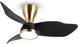 Wentylator sufitowy Reiga 91 cm z lampą LED i pilotem 30 W cichy